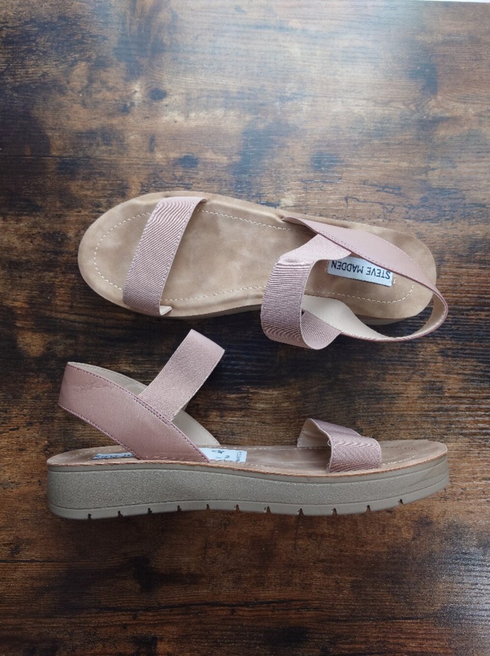 Steve Madden Comfort Sandals Size 10 New Without Box